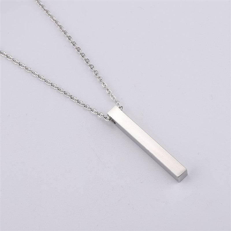 Long Bar Necklace