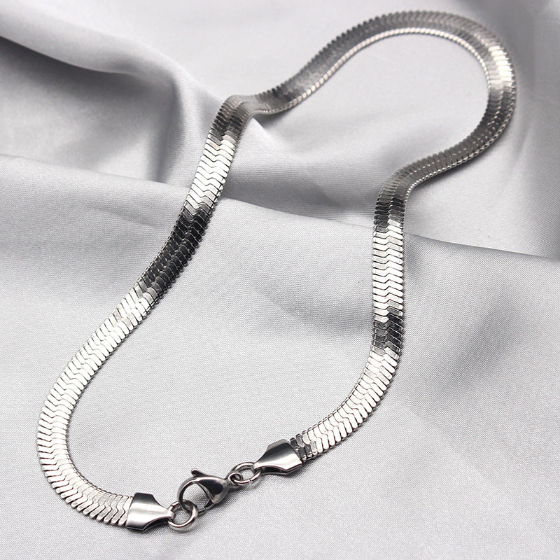 Snake Bone Chain Necklace