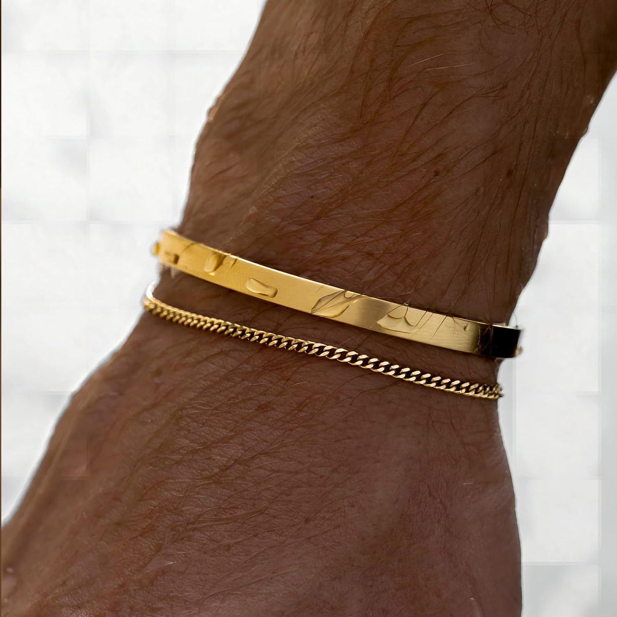 Double-Layer Bones Bracelet