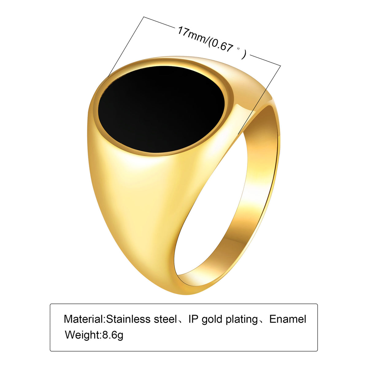 Oval Drip Oil Ring