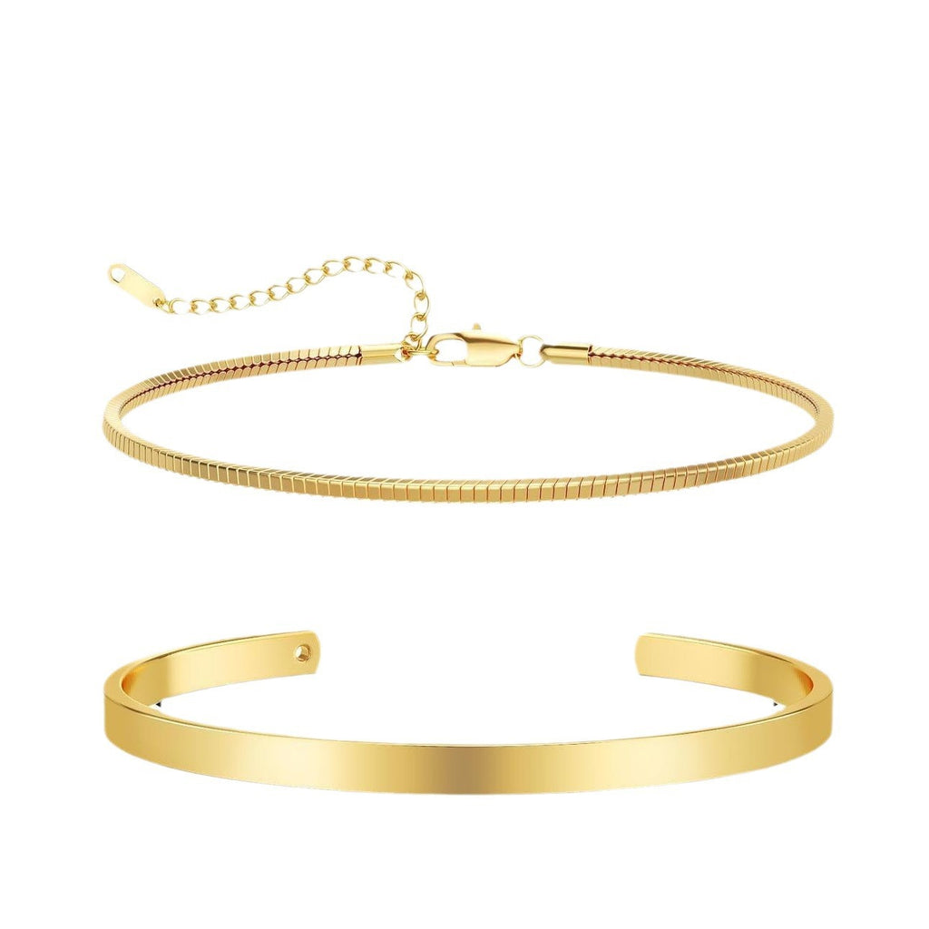 Double-Layer Bones Bracelet