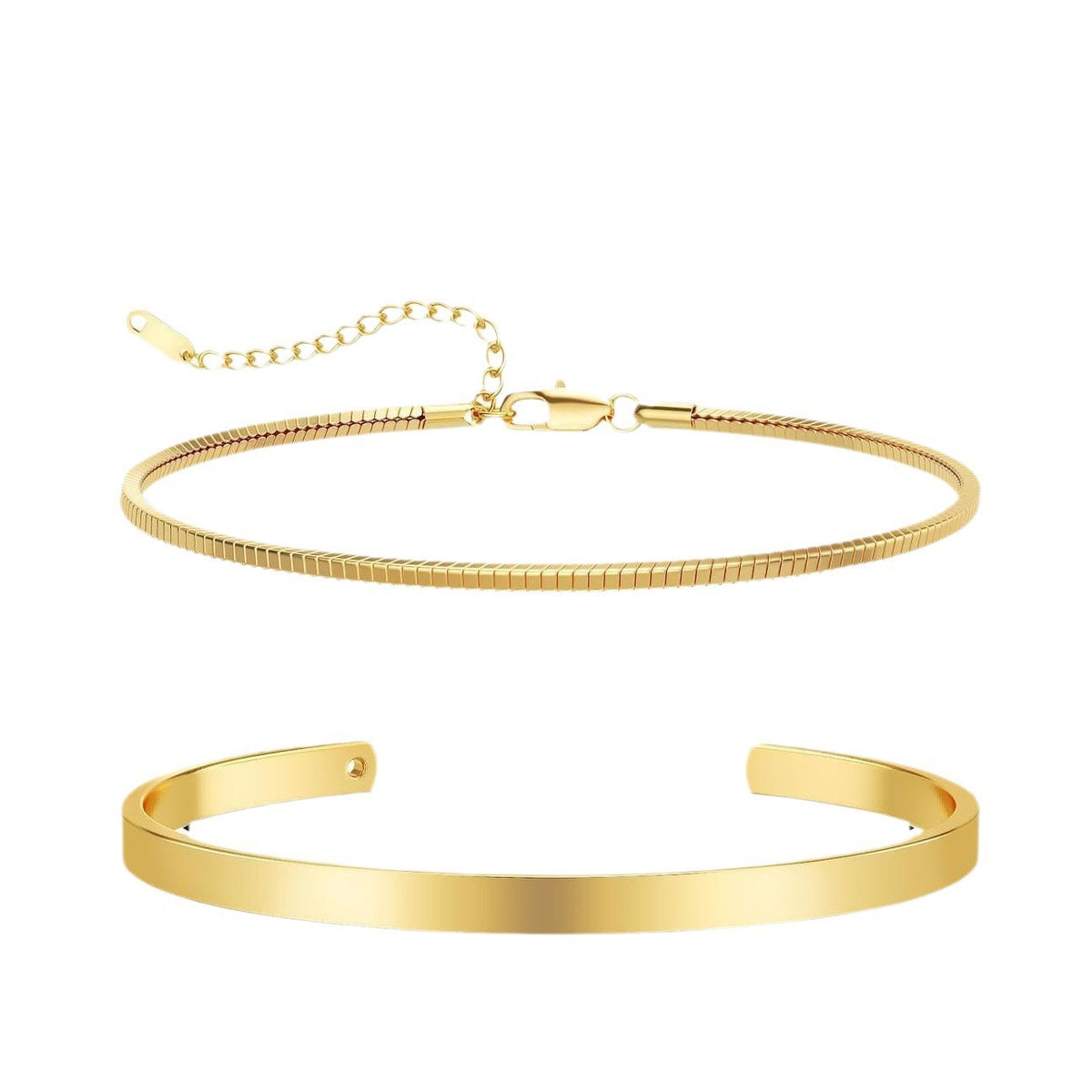Double-Layer Bones Bracelet