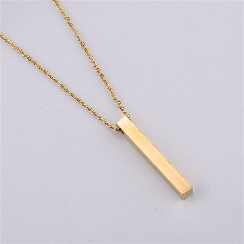 Long Bar Necklace
