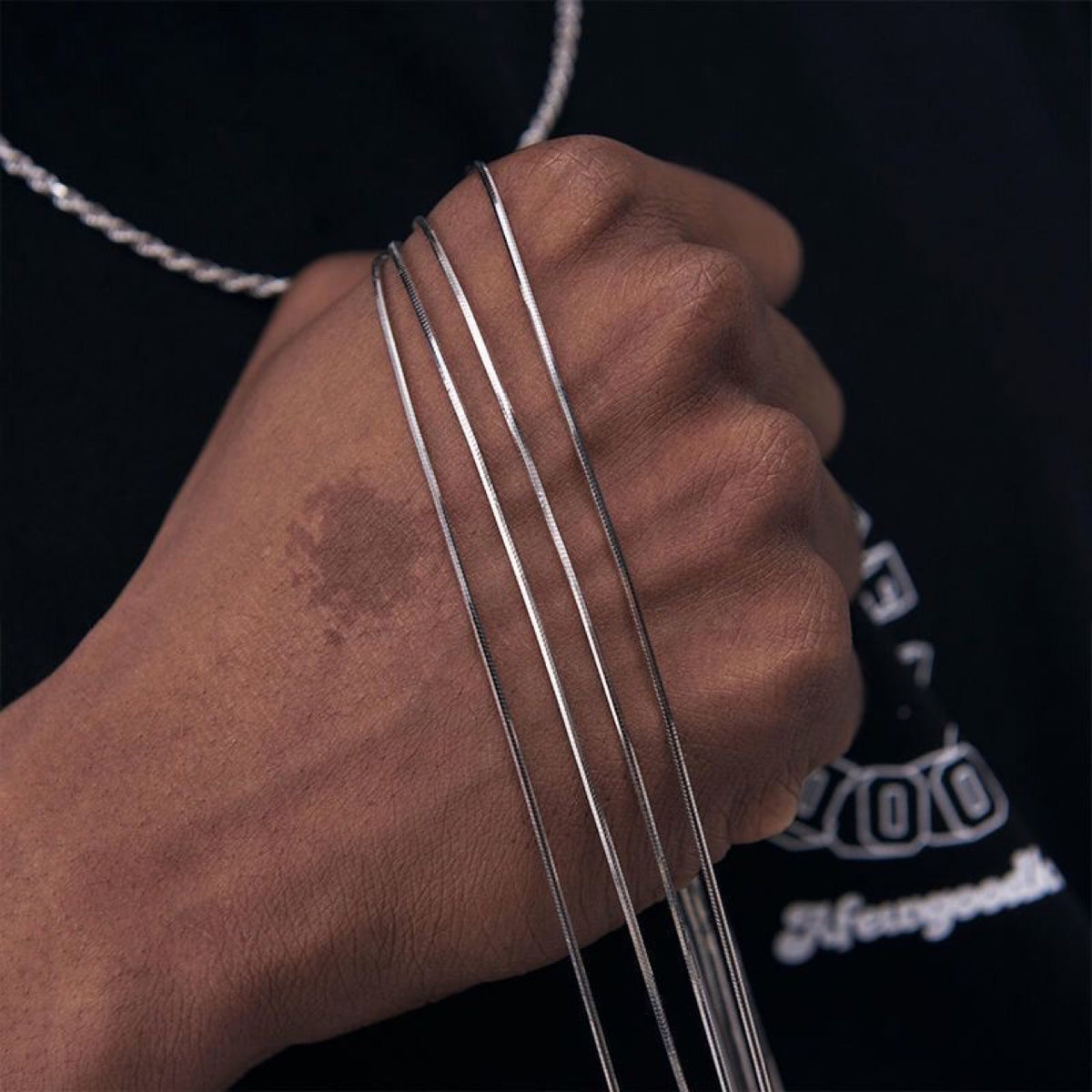 Square Snake Necklace