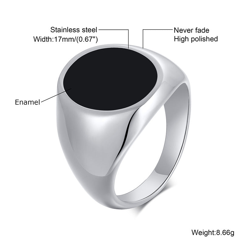 Oval Drip Oil Ring